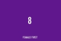 Number Eight on Female First