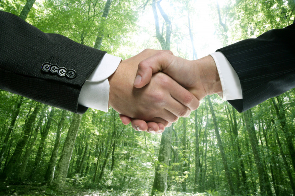 A handshake