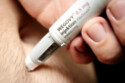 A person injecting wegovy