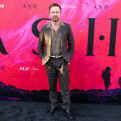 Aaron Paul is loving his new life in Paris