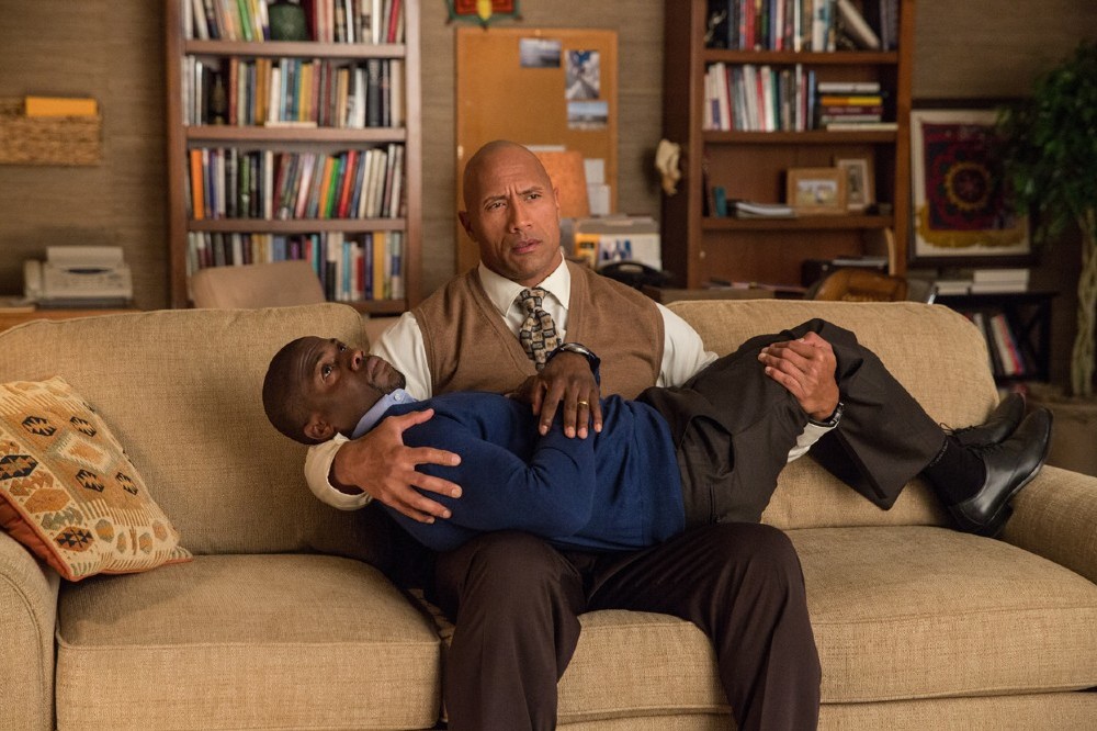 Kevin Hart and Dwayne Johnson in Central Intelligence / Picture Credit: Universal Pictures