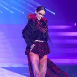 Coco Rocha at Jean Paul Gautier's last show