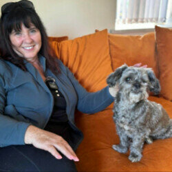 Coleen Nolan  and Buster Credit: Instagram/@coleen_nolan