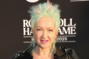 Cyndi Lauper didn't hold back when a concert-goer interrupted her speech