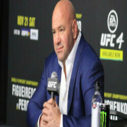 Dana White was a guest at the White House Correspondents' Dinner