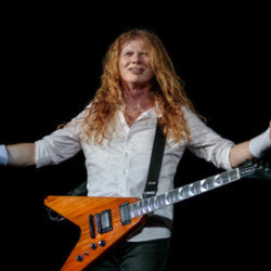 Dave Mustaine performing in Austin, Texas
