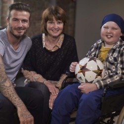 david beckham stand up to cancer