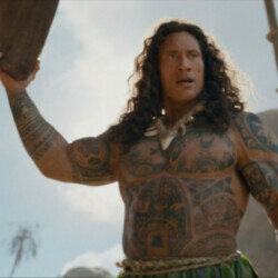 Dwayne Johnson in Moana