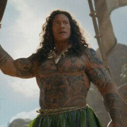 Dwayne Johnson stars in Moana