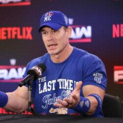 John Cena wrestled in front of a hometown crowd for the last time
