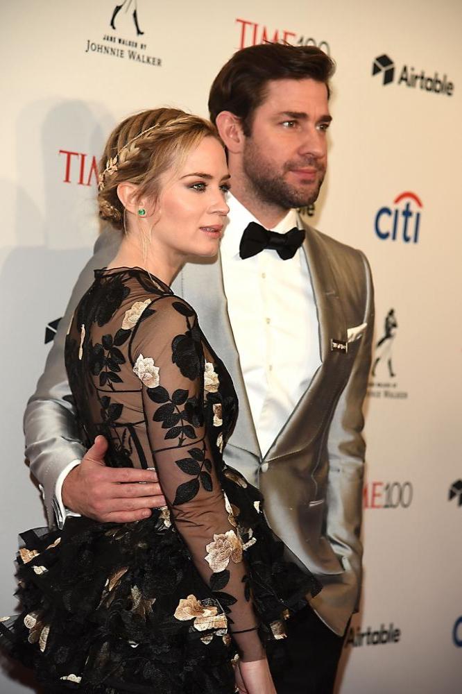 Emily Blunt and John Krasinski