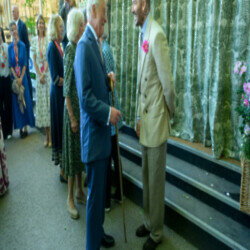 King Charles and Sir David Beckham have designed a garden together for the Chelsea Flower Show