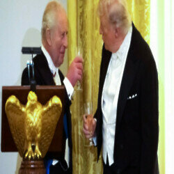 King Charles teased Donald Trump during a State Dinner at the White House