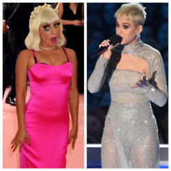 Lady Gaga and Katy Perry (PA)