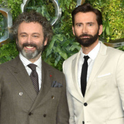 David Tennant had fun kissing Michael Sheen