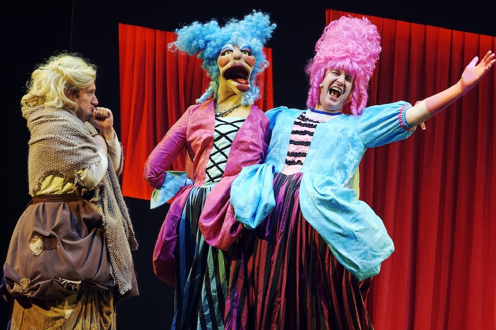 some of the cast members of Potted Panto