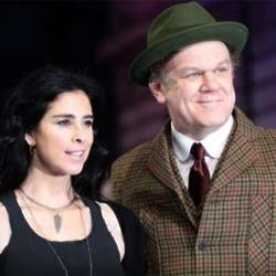Sarah Silverman and John C. Reilly at Ralph Breaks the Internet screening
