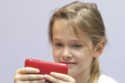 Child on smartphone