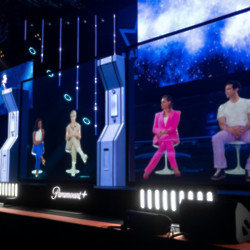 Stars of the ‘Star Trek: Strange new Worlds’ show were “beamed in” from LA and New York to join MCM Comic Con’s first holographic panel for fans in London