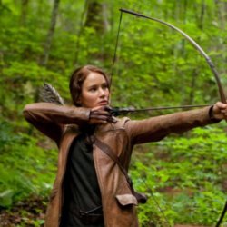 Jennifer Lawrence in The Hunger Games