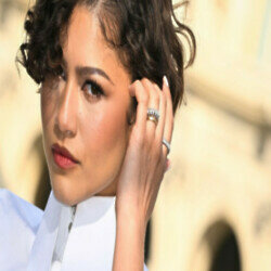 Zendaya flashes a ring on that finger